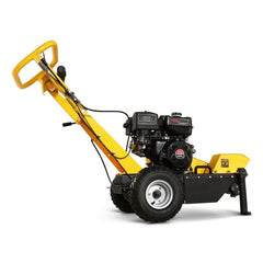 SGR1500 stump grinder side profile with the cutting head lowered